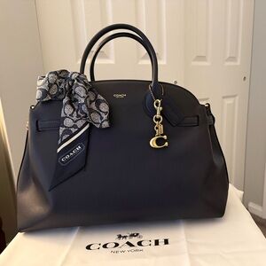 Coach Empire 40 Bag Navy Blue